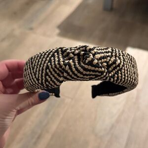 Black and Tan Woven Headband